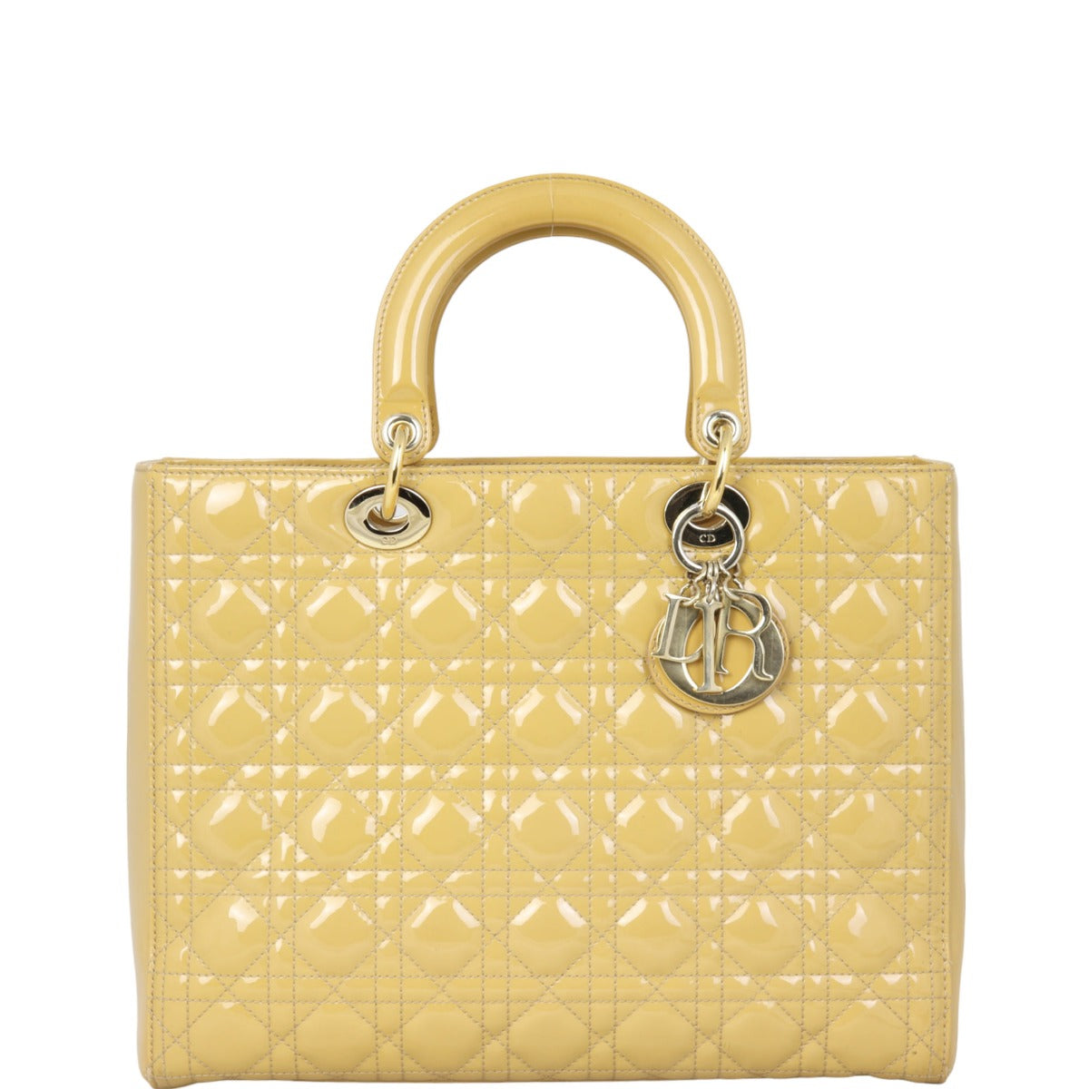 Dior Lady Dior Large Patent