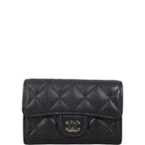Chanel Classic Flap Card Holder  | Black