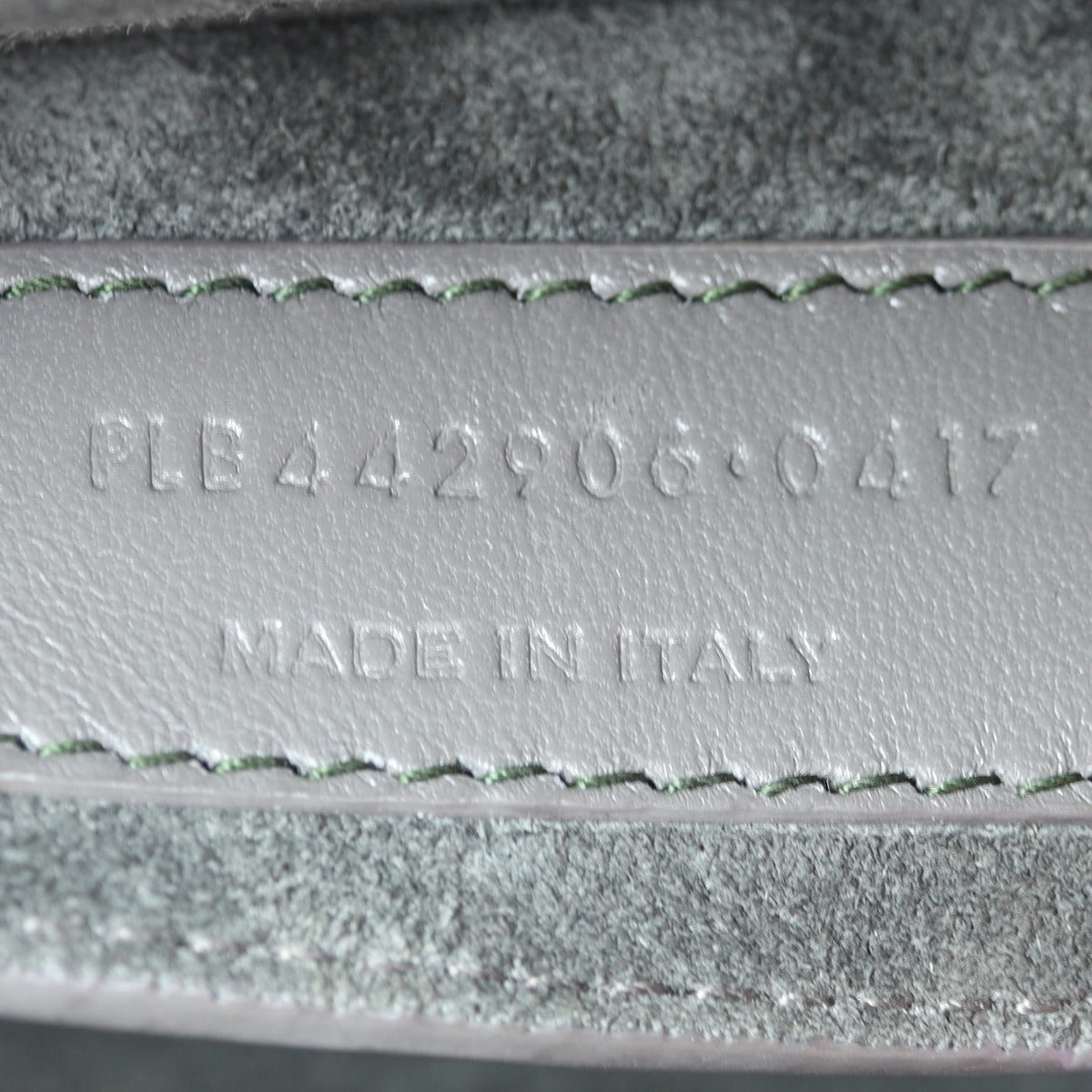 Saint Laurent Sunset Medium Croc-Embossed Date Code