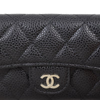 Chanel Classic Flap Card Holder  | Black