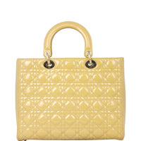 Dior Lady Dior Large Patent
