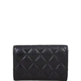 Chanel Classic Flap Card Holder  | Black