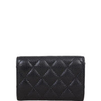 Chanel Classic Flap Card Holder  | Black