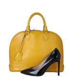 Louis Vuitton Alma MM Epi | Yellow