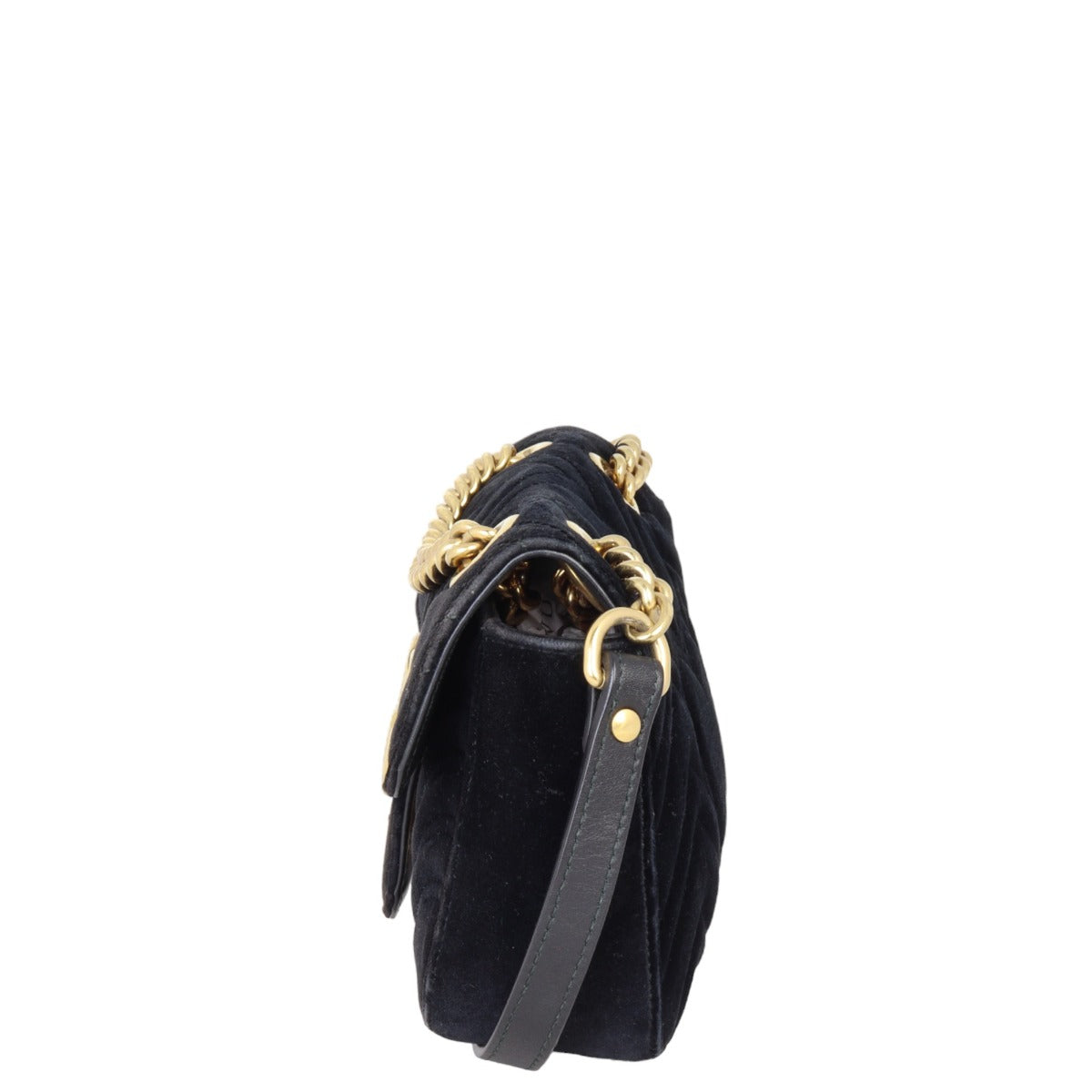 Gucci Marmont Velvet Mini Shoulder Bag