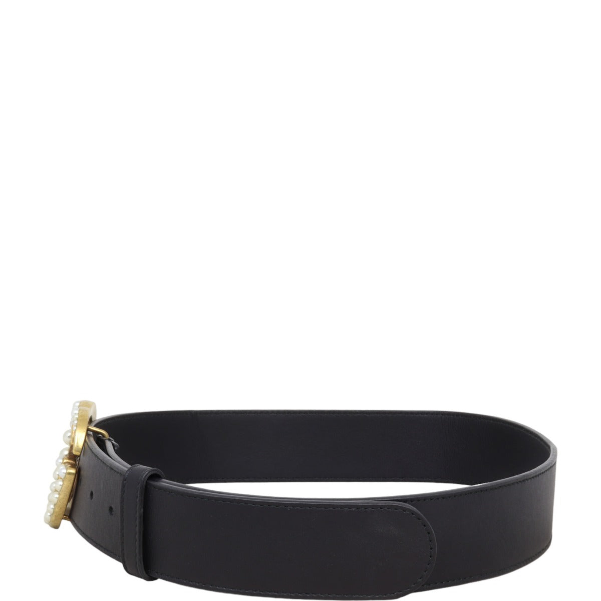 Gucci Marmont Double G Pearl Belt