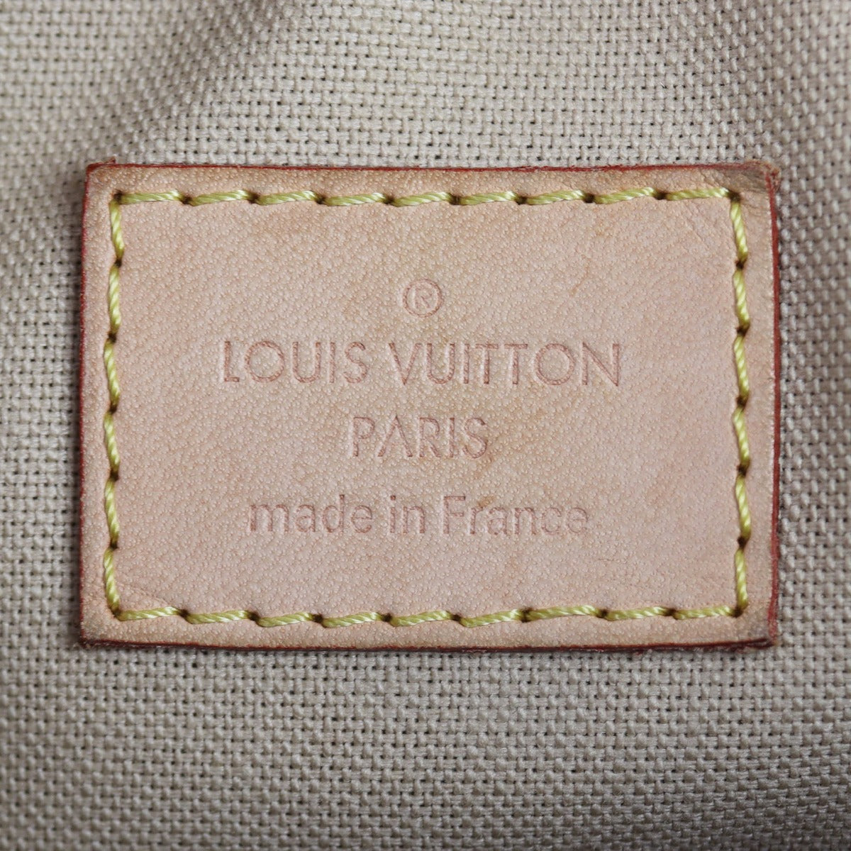 Louis Vuitton Figheri PM Damier Azur Interior Stamp