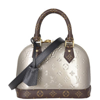 Louis Vuitton Alma BB Monogram Vernis Metallise | Taupe