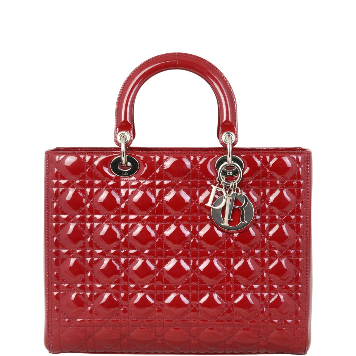 Dior Lady Dior Large Patent