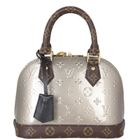 Louis Vuitton Alma BB Monogram Vernis Metallise | Taupe