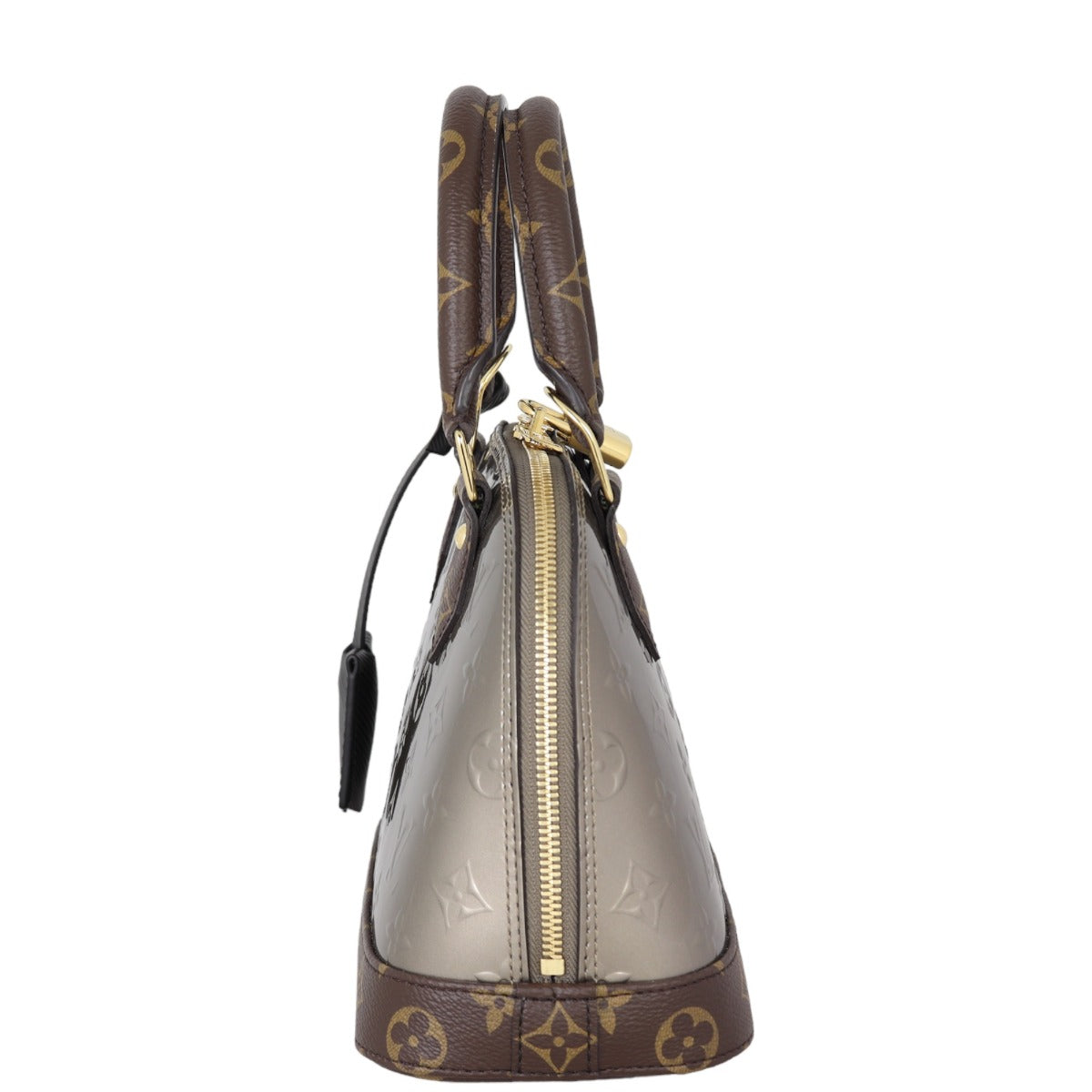 Louis Vuitton Alma BB Monogram Vernis Metallise | Taupe