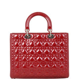 Dior Lady Dior Large Patent