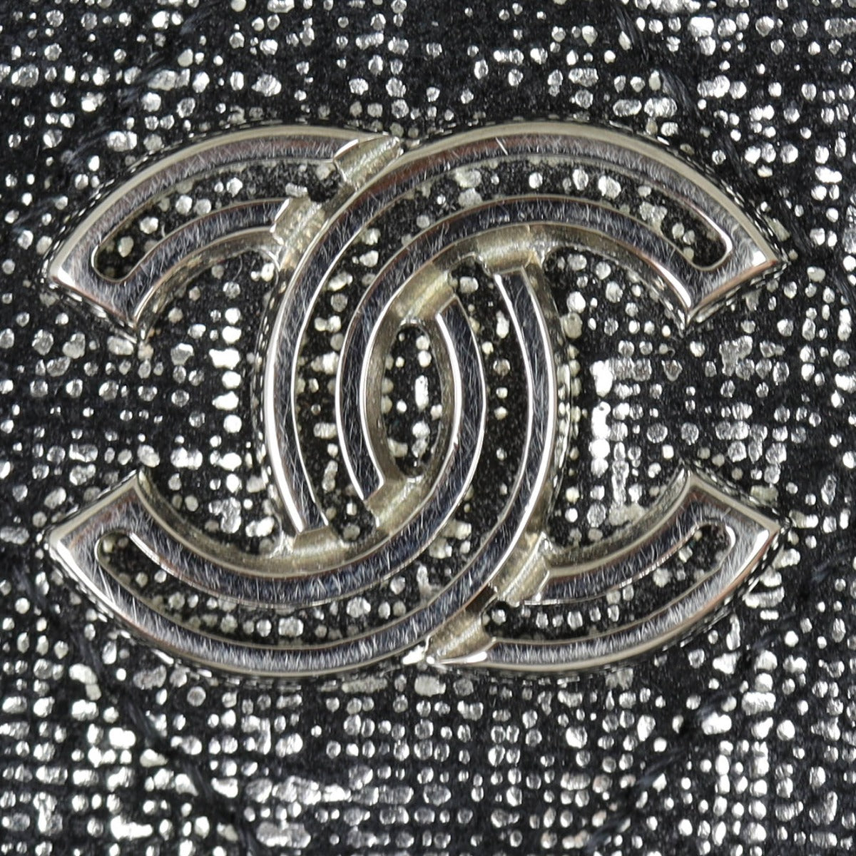 Chanel Iridescent Zip Around Wallet Hardware
