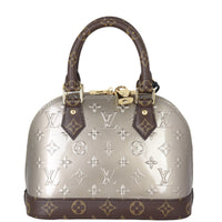 Louis Vuitton Alma BB Monogram Vernis Metallise | Taupe