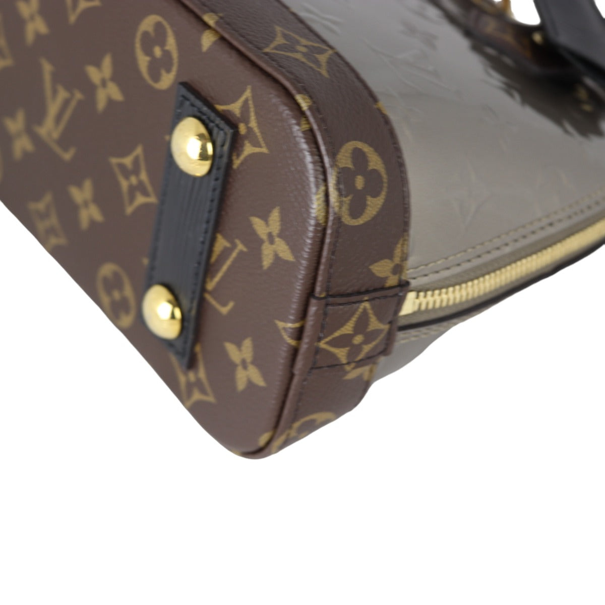 Louis Vuitton Alma BB Monogram Vernis Metallise | Taupe