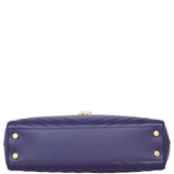 Saint Laurent Chevron Shopping Tote