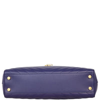 Saint Laurent Chevron Shopping Tote