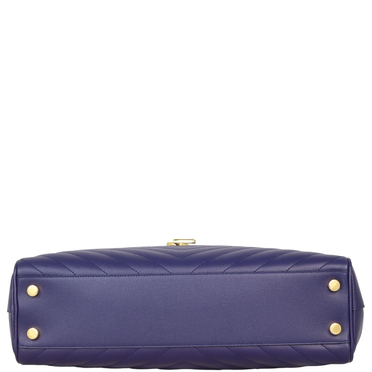 Saint Laurent Chevron Shopping Tote