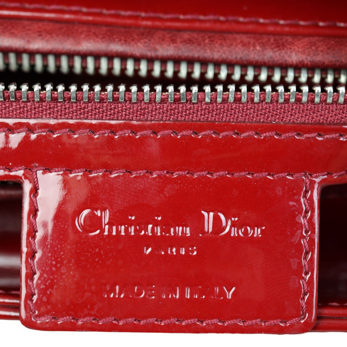 Dior Lady Dior Large Patent