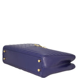 Saint Laurent Chevron Shopping Tote