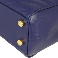 Saint Laurent Chevron Shopping Tote