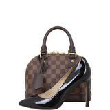 Louis Vuitton Alma BB Damier Ebene |  Detachable Clochette