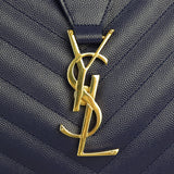 Saint Laurent Chevron Shopping Tote