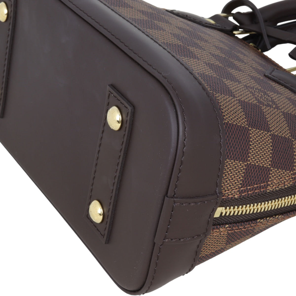 Louis Vuitton Alma BB Damier Ebene |  Detachable Clochette