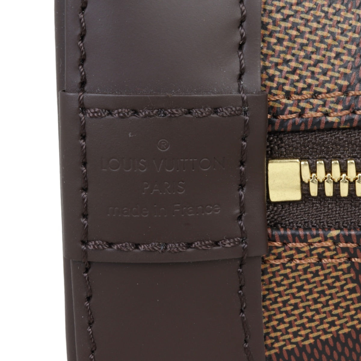 Louis Vuitton Alma BB Damier Ebene |  Detachable Clochette