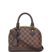 Louis Vuitton Alma BB Damier Ebene |  Detachable Clochette