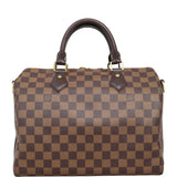 Louis Vuitton Speedy 30 Bandouliere Damier Ebene