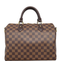 Louis Vuitton Speedy 30 Bandouliere Damier Ebene
