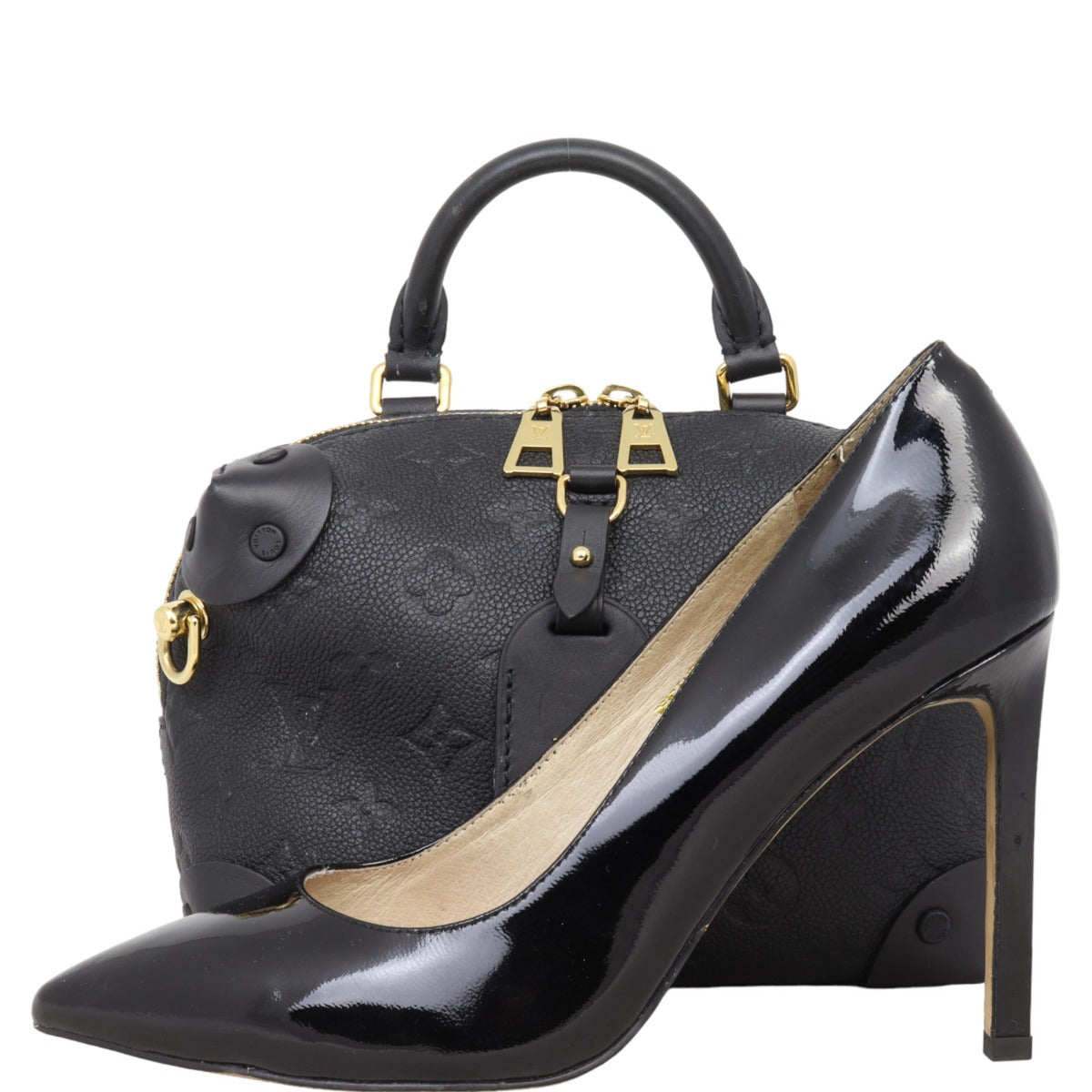 Louis Vuitton Petite Malle Souple Monogram Empreinte