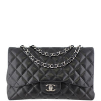 Chanel Classic Single Flap Jumbo Front