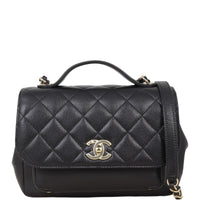 Chanel Business Affinity Small Flap Bag | Black Caviar