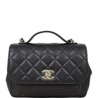 Chanel Business Affinity Small Flap Bag | Black Caviar