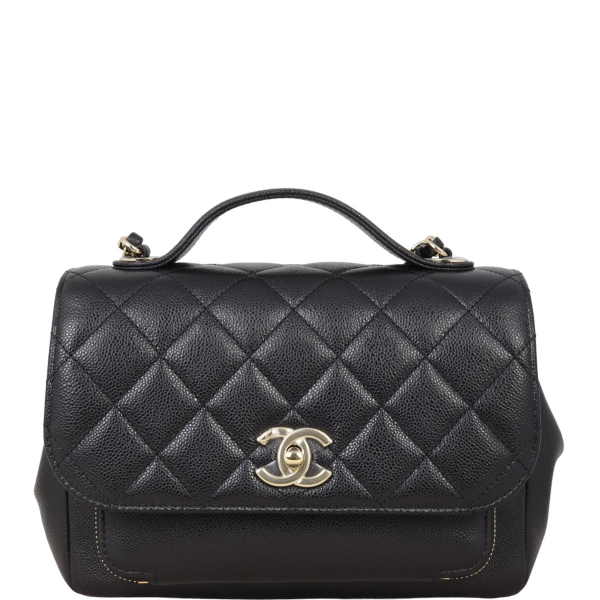 Chanel Business Affinity Small Flap Bag | Black Caviar