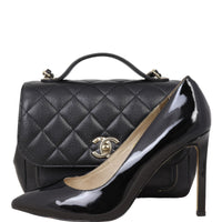 Chanel Business Affinity Small Flap Bag | Black Caviar