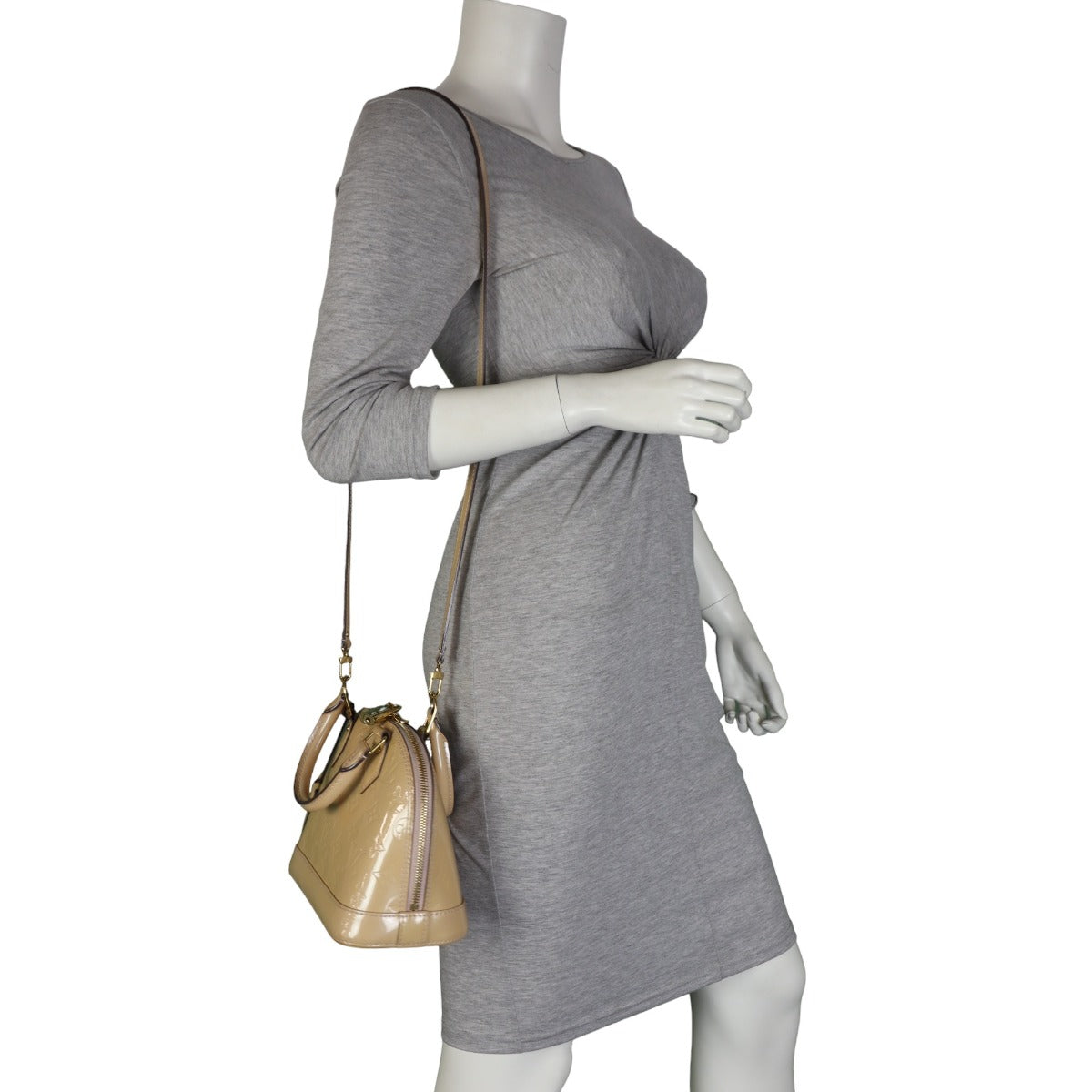 Louis Vuitton Alma BB Monogram Vernis | Noisette