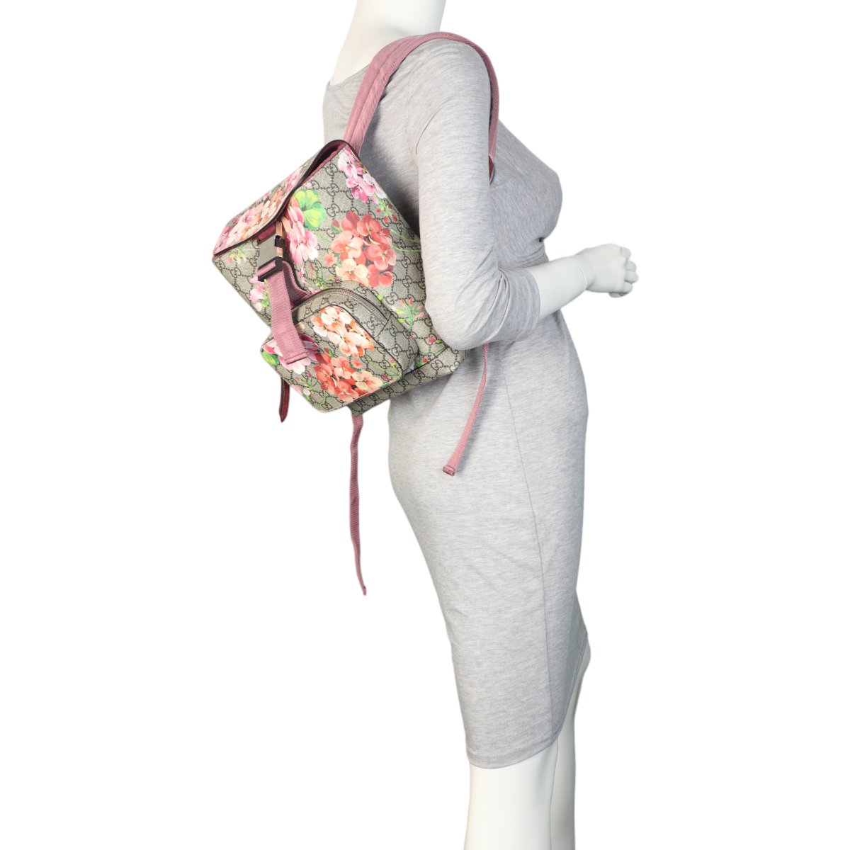 Gucci GG Supreme Blooms Backpack Small