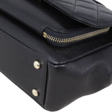 Chanel Business Affinity Small Flap Bag | Black Caviar