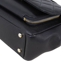 Chanel Business Affinity Small Flap Bag | Black Caviar