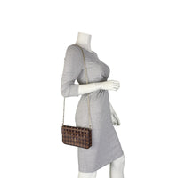 Louis Vuitton Pochette Felicie Damier Ebene Studded