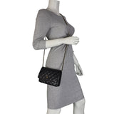 Chanel Classic Wallet on Chain | Lambskin Gold Hardware