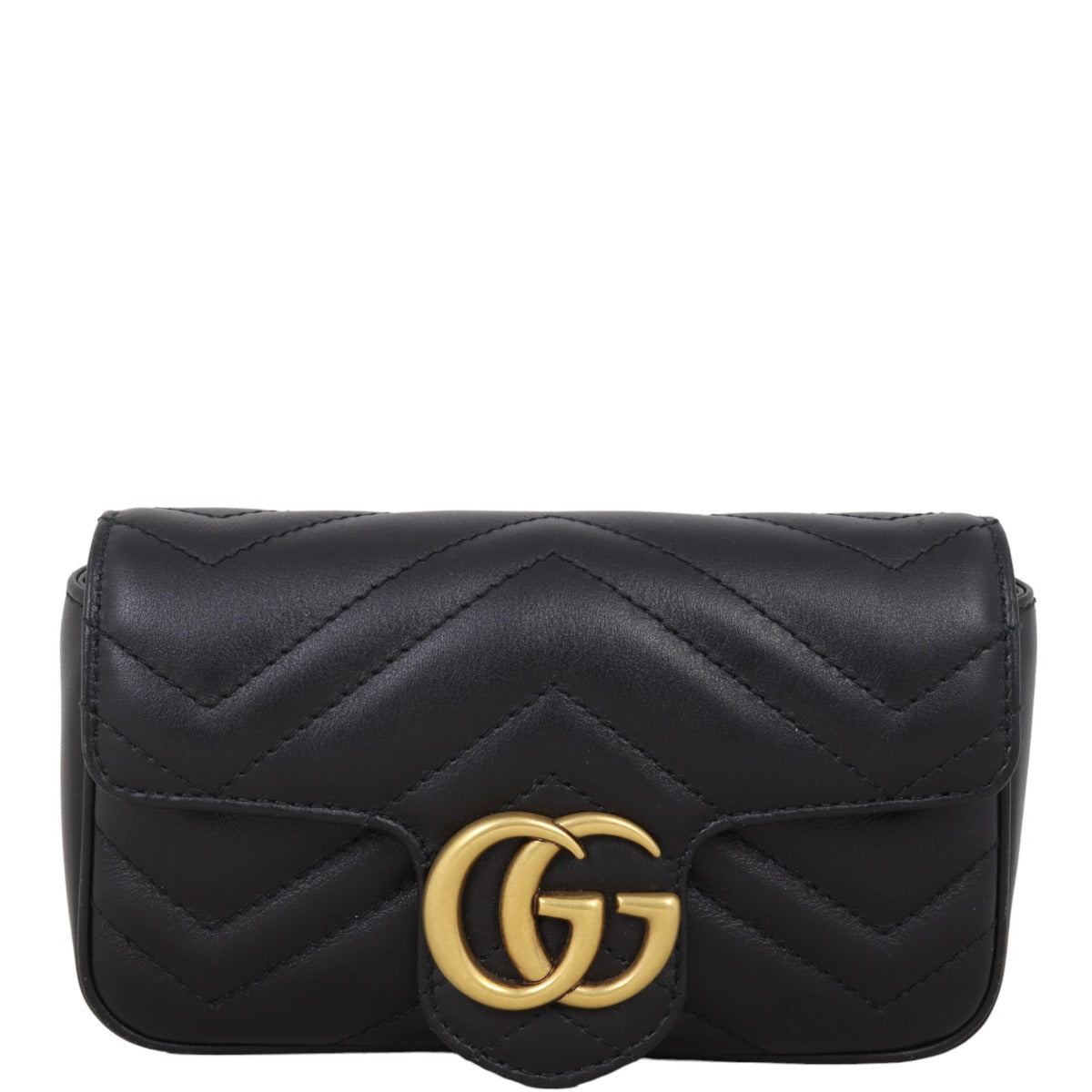 Gucci GG Marmont Matelasse Super Mini Shoulder Bag