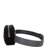 Gucci GG Marmont Belt Bag Crystal Star Velvet