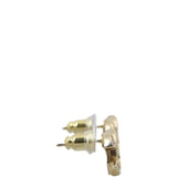 Chanel CC Crystal Stud Earrings