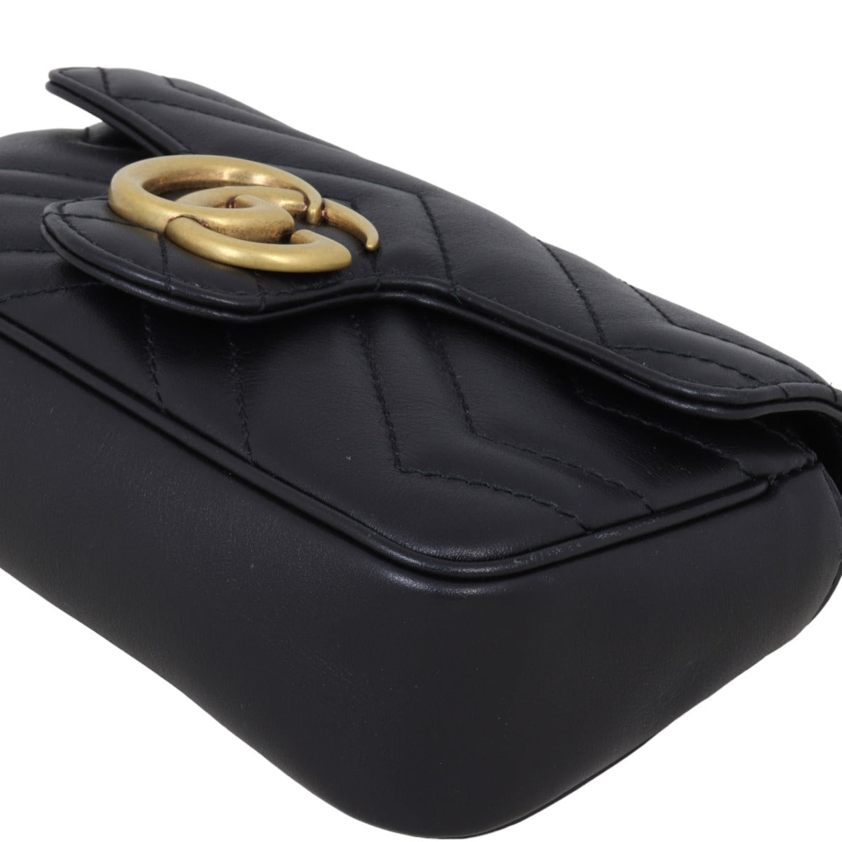 Gucci GG Marmont Matelasse Super Mini Shoulder Bag