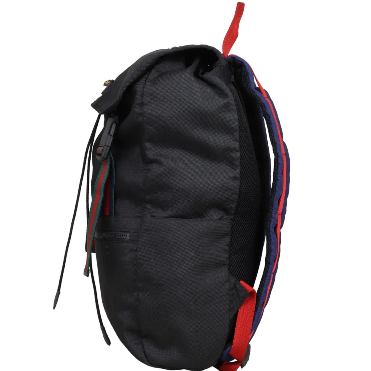 Gucci Techno Canvas Animalier Web Backpack