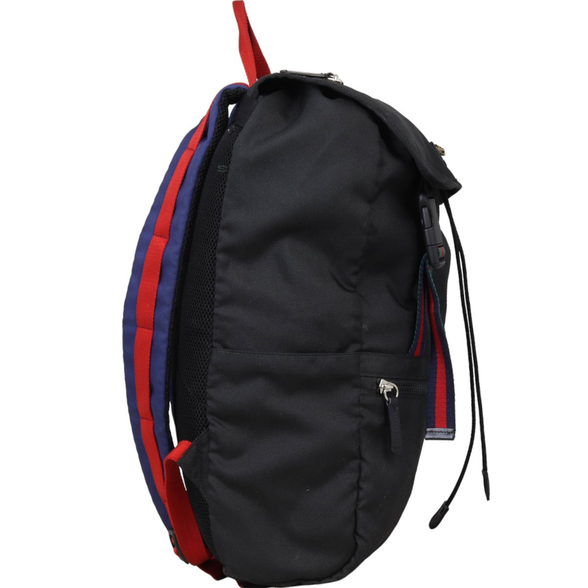 Gucci Techno Canvas Animalier Web Backpack